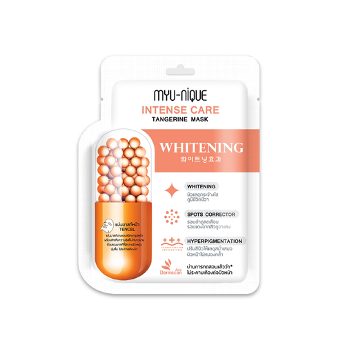 MYU-NIQUE, Intense Care Tangerine Mask all about skin doha qatar skincare beauty cosmetics