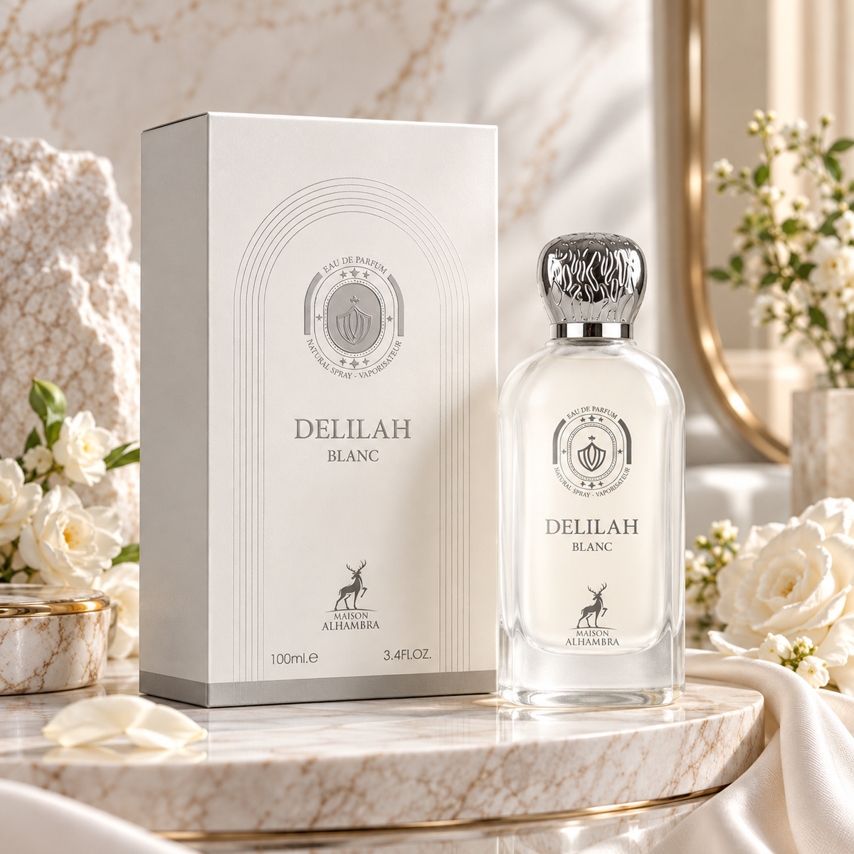 Maison Alhambra, Delilah Blanc Eau De Parfum 100ml, Perfume, allaboutskindoha