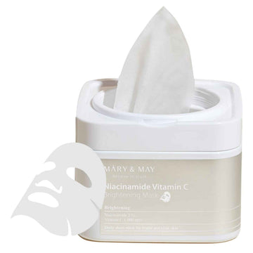 Buy Mary & May, Niacinamide Vitamin C Brightening Mask (30pcs) Online in Qatar