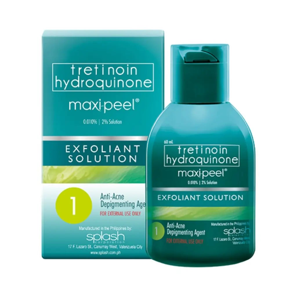 Buy Maxi-Peel, Tretinoin Hydroquinone Exfoliant Solution 3 60ml Online in Qatar