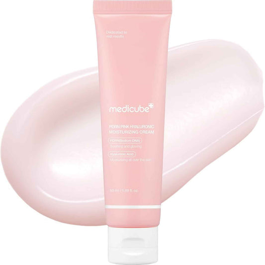Buy Medicube, PDRN Pink Hyaluronic Moisturizing Cream 50ml Online in Qatar