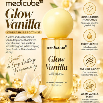 Medicube, Glow Vanilla Hair Body Fragrance Mist 100ml