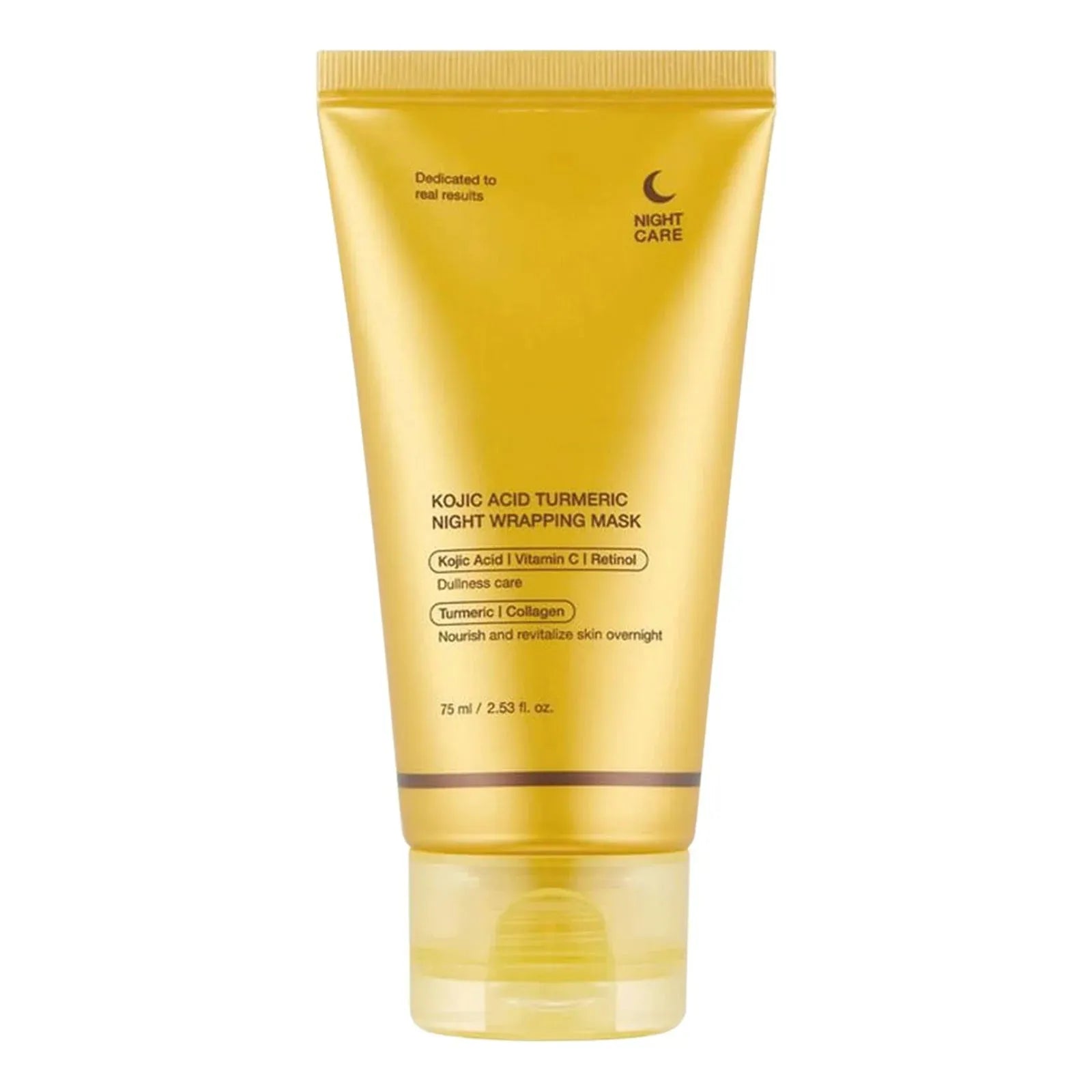 Buy Medicube, Kojic Acid Turmeric Night Wrapping Mask 75ml Online in Qatar
