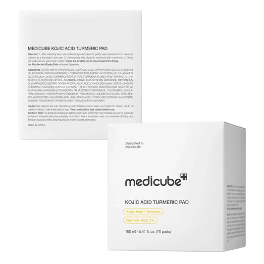 Buy Medicube Kojic Turmeric Pad 70 Pads Online in Qatar