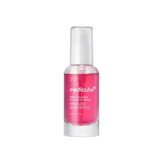 Medicube, PDRN Collagen Glow Jelly Serum 30ml, all about skin doha, skincare, qatar, beauty, cosmetics, trending, tiktok, snapchat, facebook, instagram, Perfume, reels, hightlights, followers, fyp