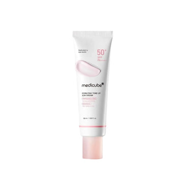 Buy Medicube, PDRN Pink Tone Up Sun Cream SPF50+/PA++++ 50ml Online in Qatar