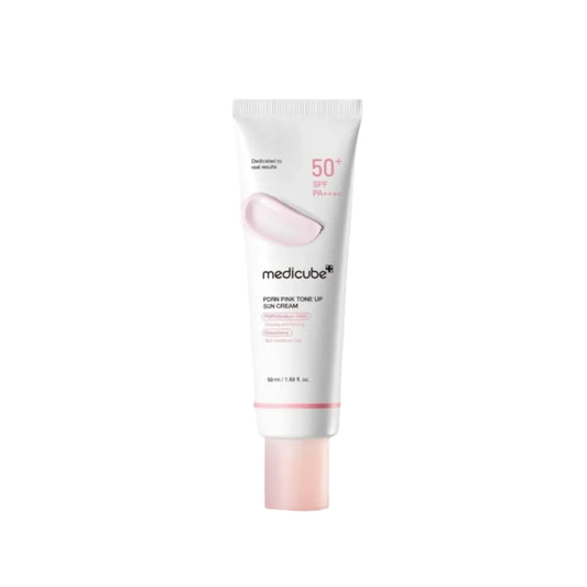 Buy Medicube, PDRN Pink Tone Up Sun Cream SPF50+/PA++++ 50ml Online in Qatar