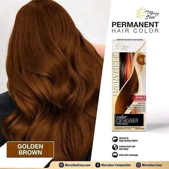 Merry Sun, Permanent Hair Color Designer - Golden Brown in Qatar