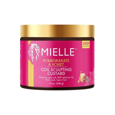 Buy Mielle Pomegranate &amp; Honey Coil Sculpting Custard 340g Online in Qatar