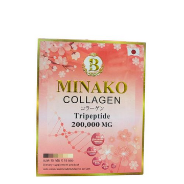 Minako Collagen Tripeptide 200,000mg 15gx15Sachets, all about skin doha, skincare, qatar, beauty, cosmetics, trending, tiktok, snapchat, facebook, instagram, Perfume, reels, hightlights, followers, fyp