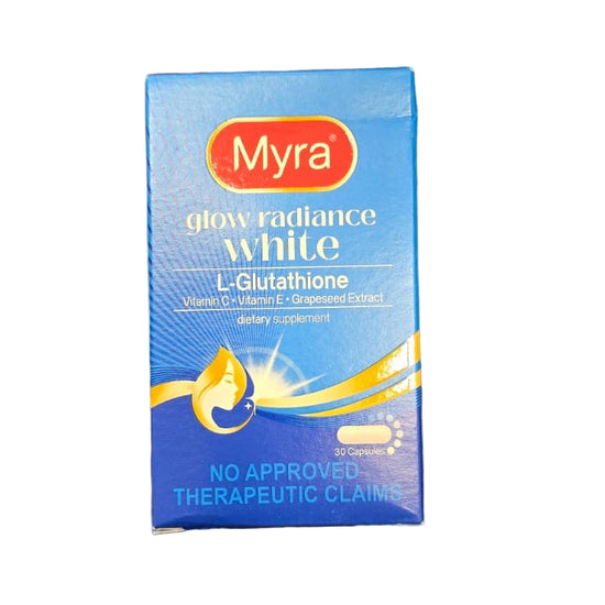 myra glutathione Myra Glow Radiance White L-Glutathione 30 Capsules in Qatar