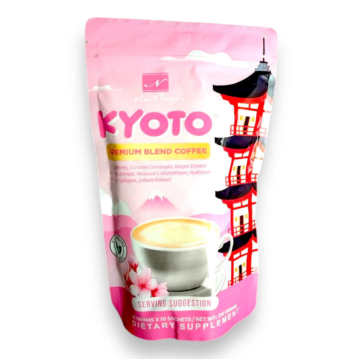 Buy NAMIROSEUS, Kyoto Premium Blend Coffee 10 Sachets Online in Qatar