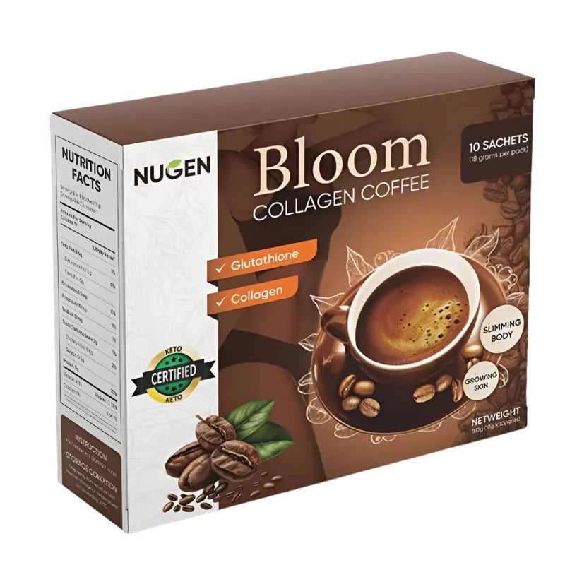 Buy NUGEN, Bloom Collagen Coffee (10 Sachets) Online in Qatar