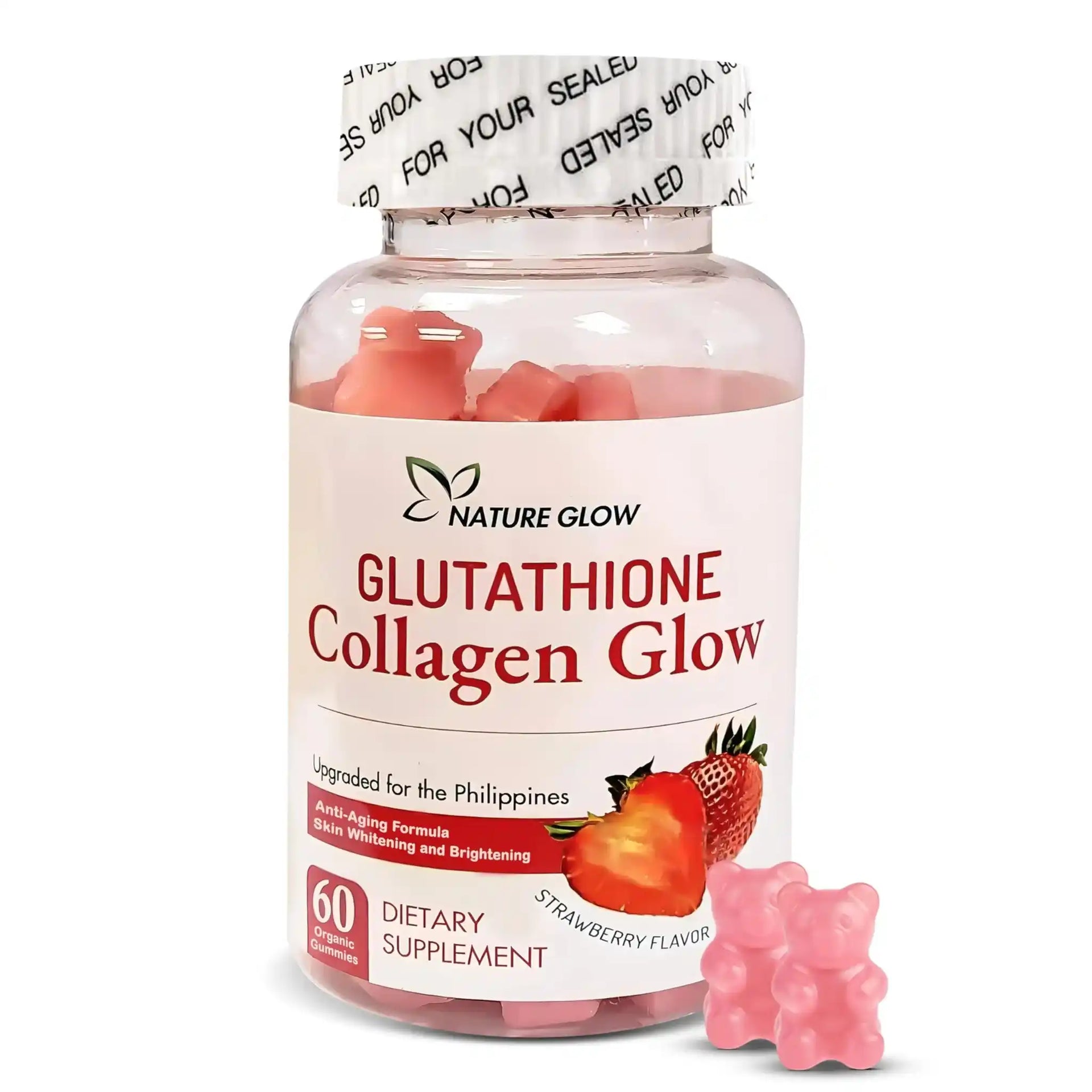 Nature Glow | Glutathione Collagen Glow 60 Gummies in Qatar Nature Glow | Glutathione Collagen Glow 60 Gummies in Qatar