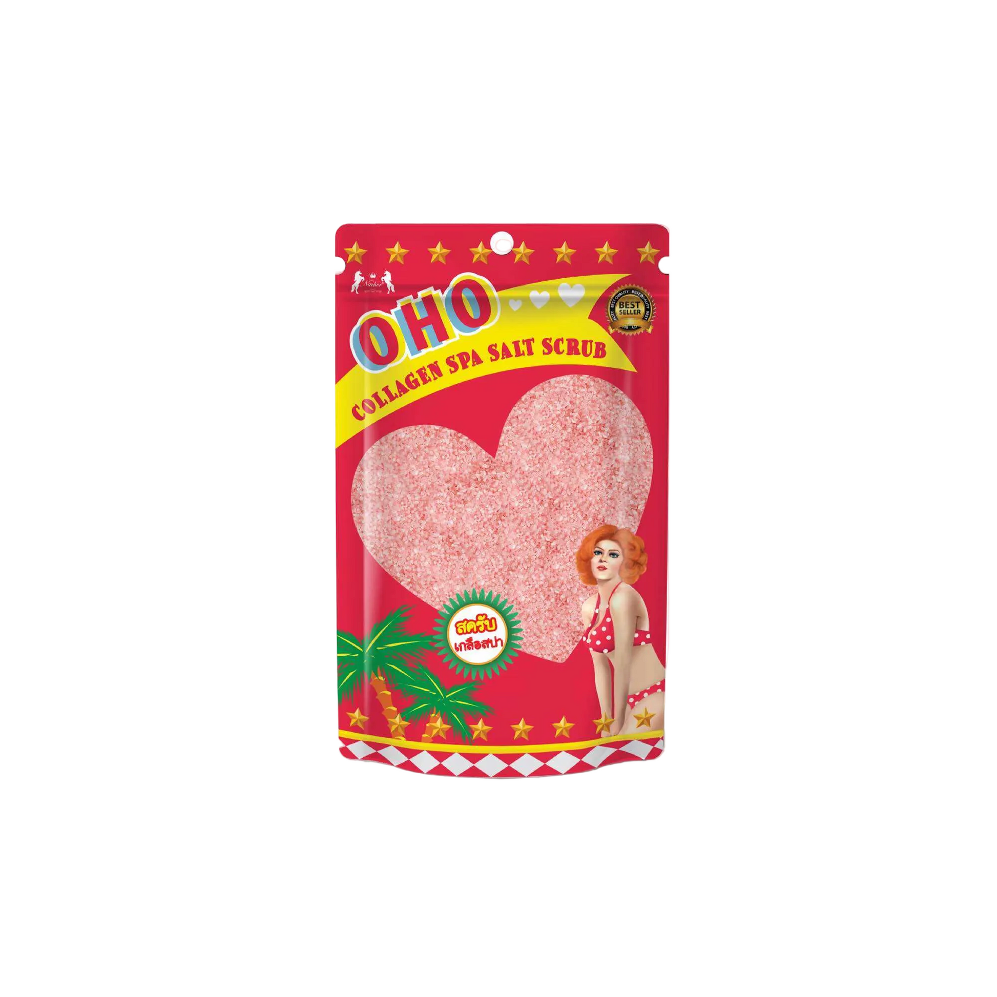 OHO, Collagen Spa Salt Scrub 300g, all about skin doha, skincare, qatar, beauty, cosmetics, trending, tiktok, snapchat, facebook, instagram, Perfume, reels, hightlights, followers, fyp