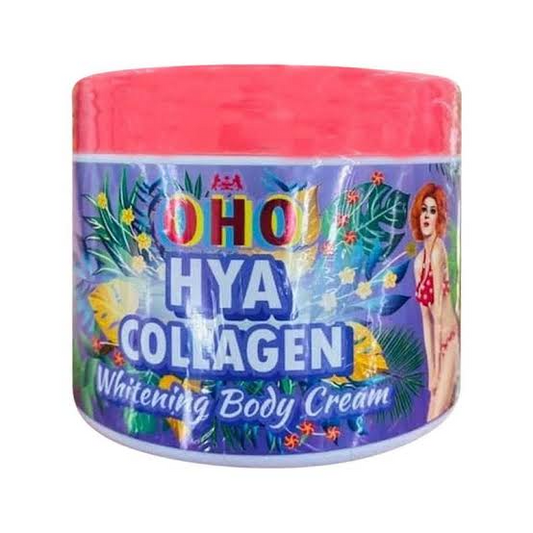 OHO, Hya Collagen Whitening Body Cream 300g, all about skin doha, skincare, qatar, beauty, cosmetics, trending, tiktok, snapchat, facebook, instagram, Perfume, reels, hightlights, followers, fyp