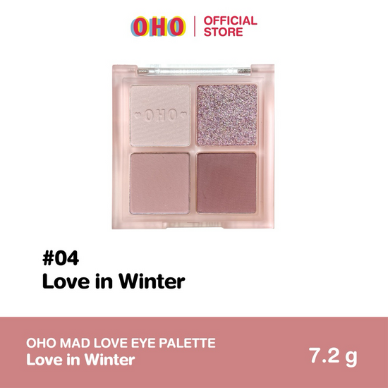 OHO, Mad Love Eye Palette 7.2g, all about skin doha, skincare, qatar, beauty, cosmetics, trending, tiktok, snapchat, facebook, instagram, Perfume, reels, hightlights, followers, fyp