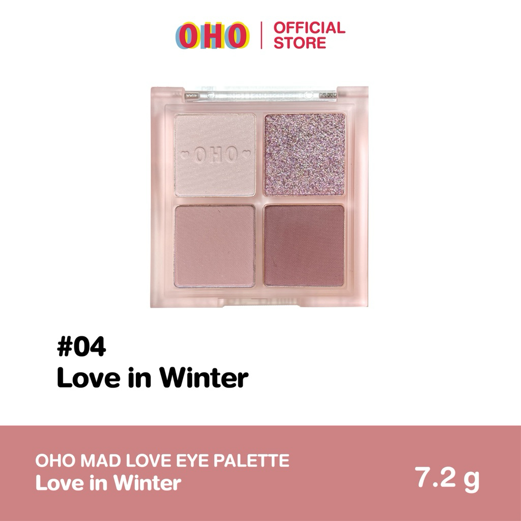OHO, Mad Love Eye Palette 7.2g, all about skin doha, skincare, qatar, beauty, cosmetics, trending, tiktok, snapchat, facebook, instagram, Perfume, reels, hightlights, followers, fyp