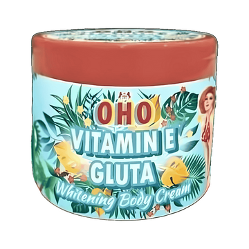 OHO, Vitamin E Gluta Whitening Body Cream 300, all about skin doha, skincare, qatar, beauty, cosmetics, trending, tiktok, snapchat, facebook, instagram, Perfume, reels, hightlights, followers, fyp