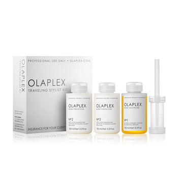 OLAPLEX, Traveling Stylist Kit, all about skin doha, skincare, qatar, beauty, cosmetics, trending, tiktok, snapchat, facebook, instagram, Perfume, reels,highlights