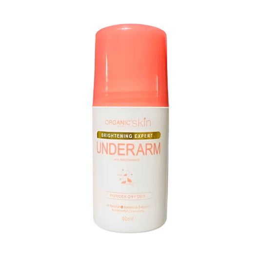 Buy Organic Skin, Brightening Expert Underarm with Niacinamide Powder Dry Deo 40ml Online in Qatar