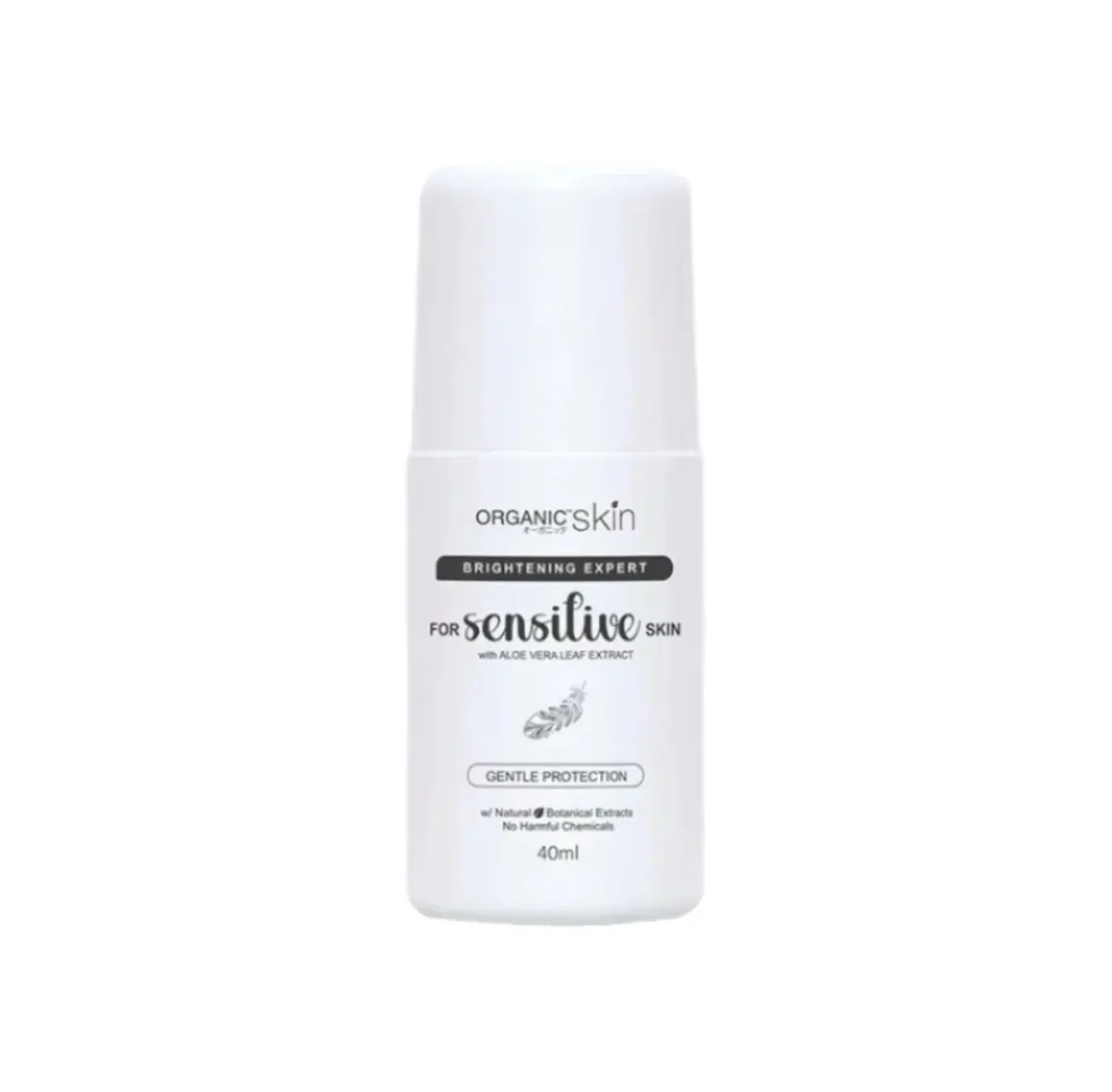 Organic Skin, Intensive Whitening for Sensitive Skin Fragrance-Free Deo 40ml