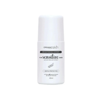 Organic Skin, Intensive Whitening for Sensitive Skin Fragrance-Free Deo 40ml