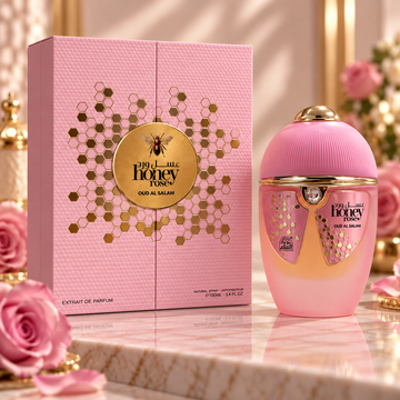 Oud Al Salam, Honey Rose Extrait 100ml, allaboutskindoha, perfume