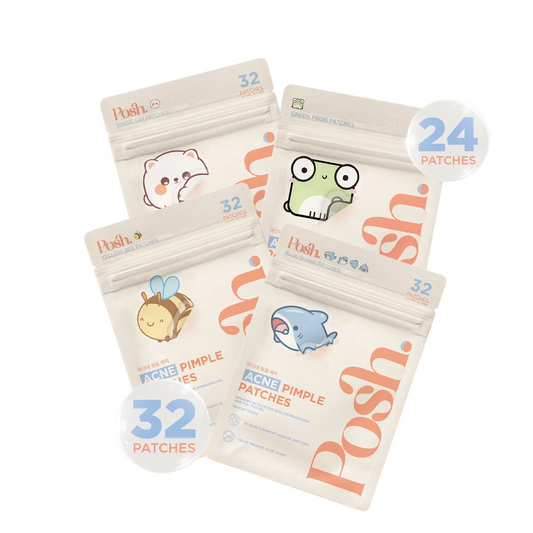 POSH, Acne Pimple Patch 32 patches 12x15mm,20x10mm, all about skin doha, skincare, qatar, beauty, cosmetics, trending, tiktok, snapchat, facebook, instagram, Perfume, reels, hightlights, followers, fyp
