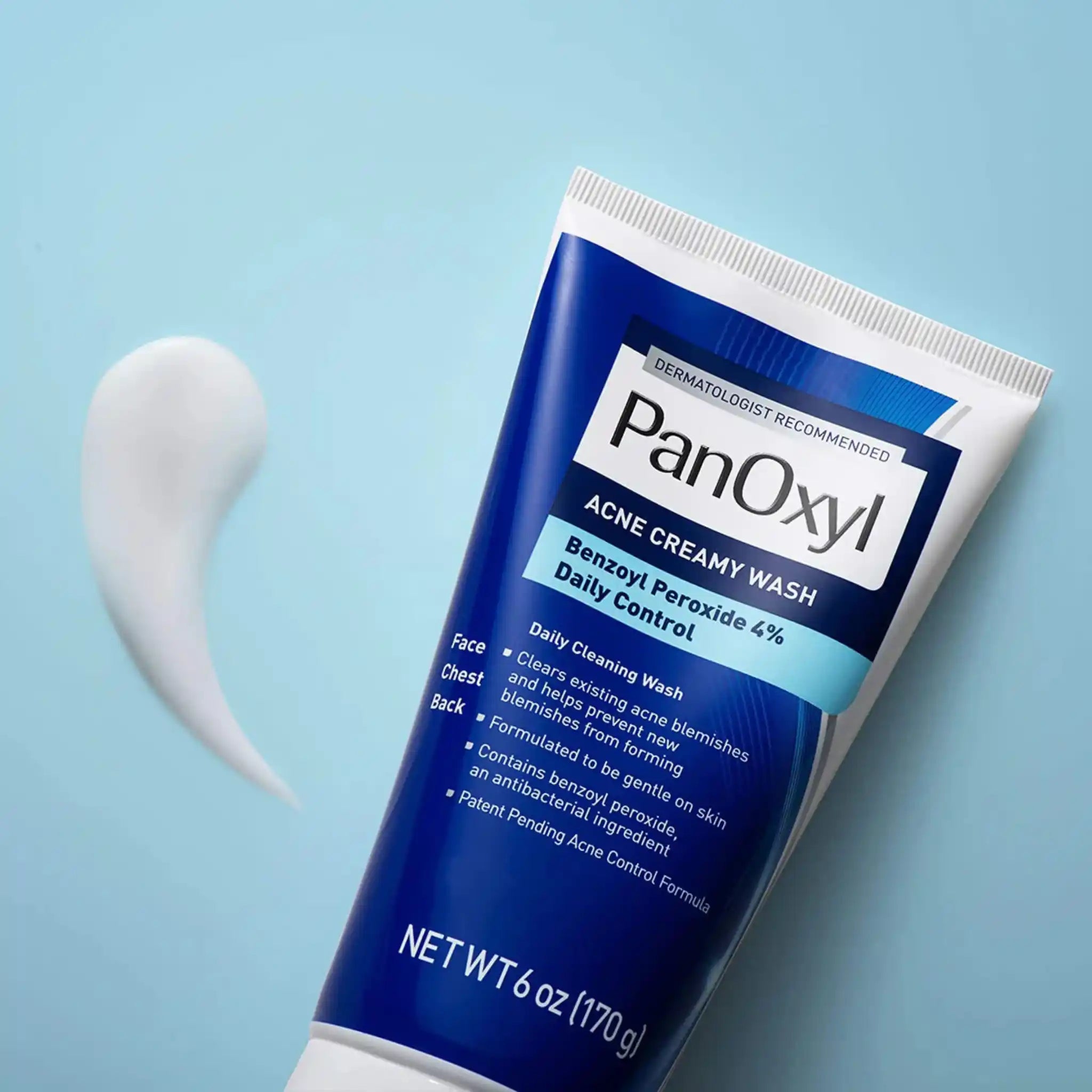 PanOxyl Acne Creamy Wash Benzoyl Peroxide 4 6 Oz 170 G PanOxyl Acne Creamy Wash Benzoyl Peroxide 4 6 Oz 170 G