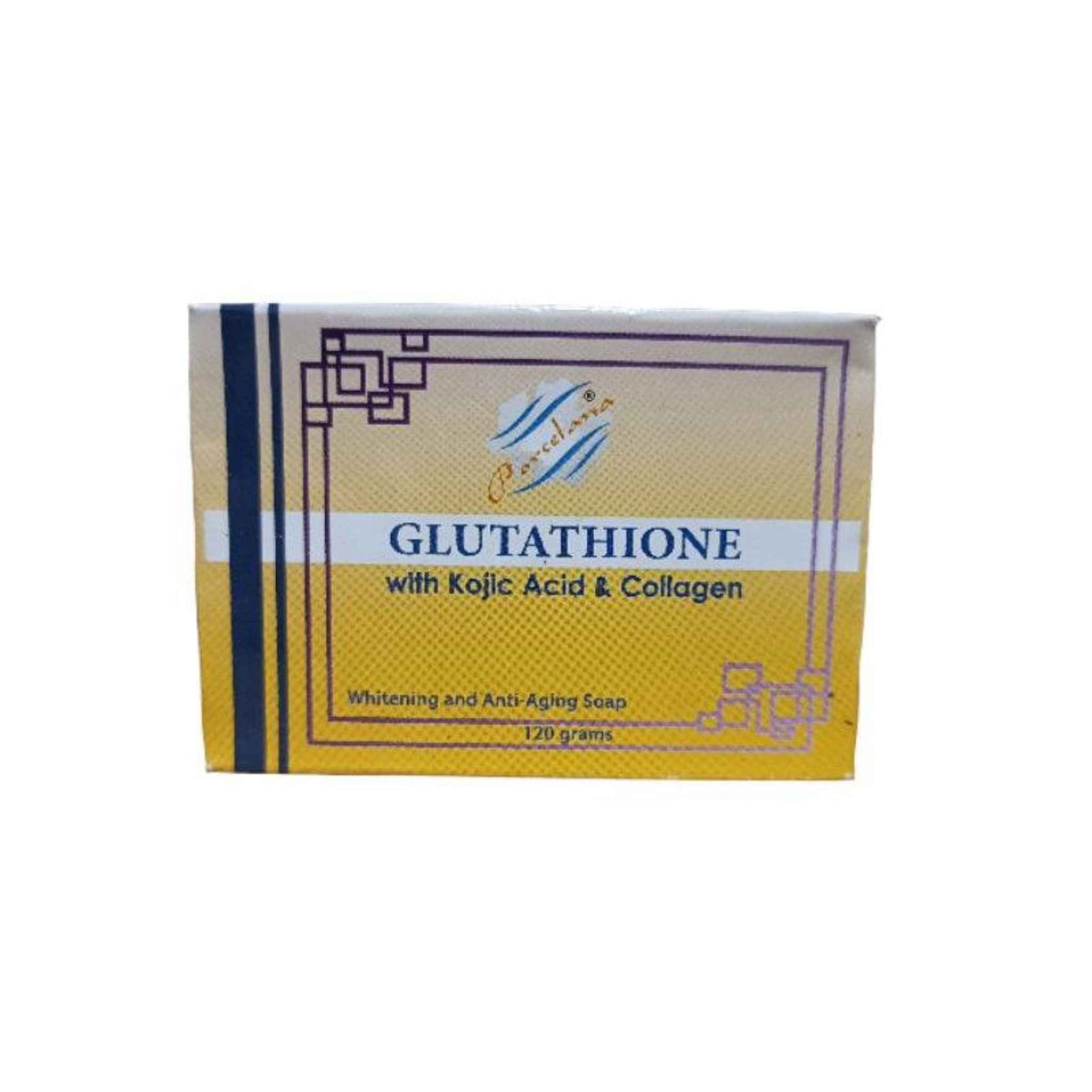 Buy Porcelana, Glutathione with Kojic Acid & Collagen Soap 120g Online in Qatar
