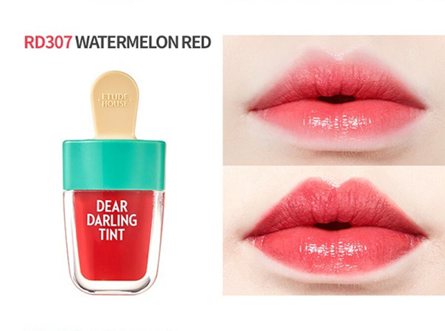 Etude House, Dear Darling Water Gel Tint Ice Cream - Watermelon Red