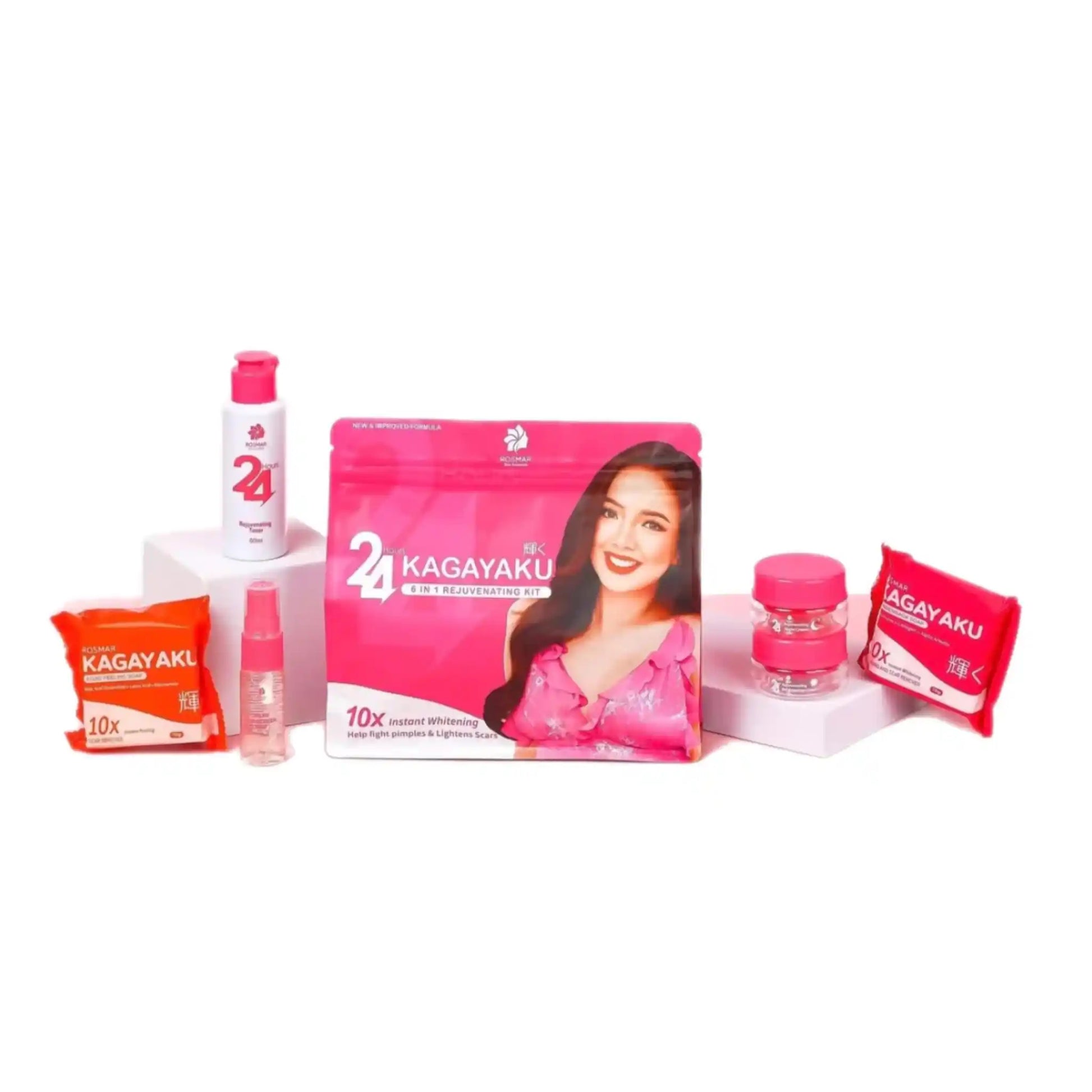 Buy ROSMAR Skin Essentials, Kagayaku 6in1 Rejuvenating Kit in Qatar