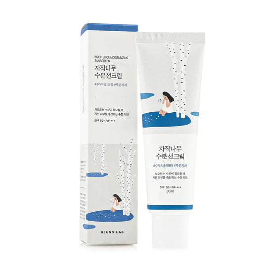 Buy ROUND LAB, Birch Juice Moisturizing Sunscreen SPF50+ PA++++ 50ml Online in Qatar