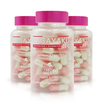 Rosmar, Kagayaku Glutathione + Collagen 60 Capsules
