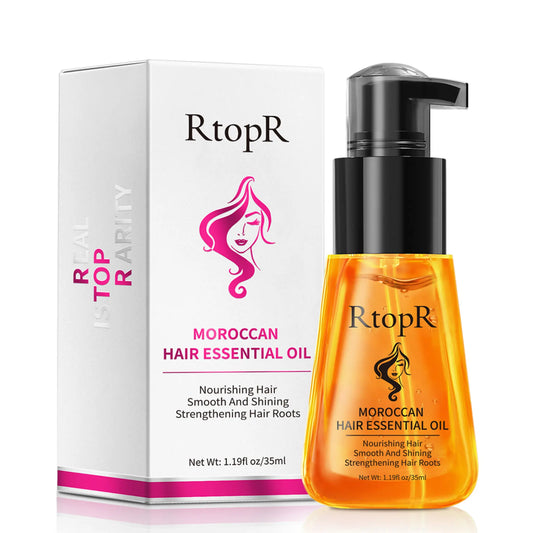 Buy RtopR Moroccan Hair Essential Oil 35ml online in Qatar