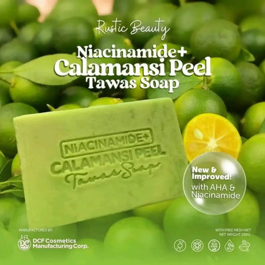 Rustic Beauty, Niacinamide + Calamansi Peel Tawas Soap 100g price in Qatar