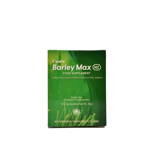 Buy SANTE, Barley Max NZ 500mg x 10 Vegetable Capsules Online in Qatar