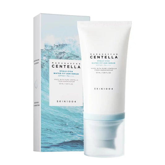 Buy SKIN1004, Madagascar Centella Hyalu-Cica Water-Fit Sun Serum SPF50+ PA++++ 50ml Online in Qatar