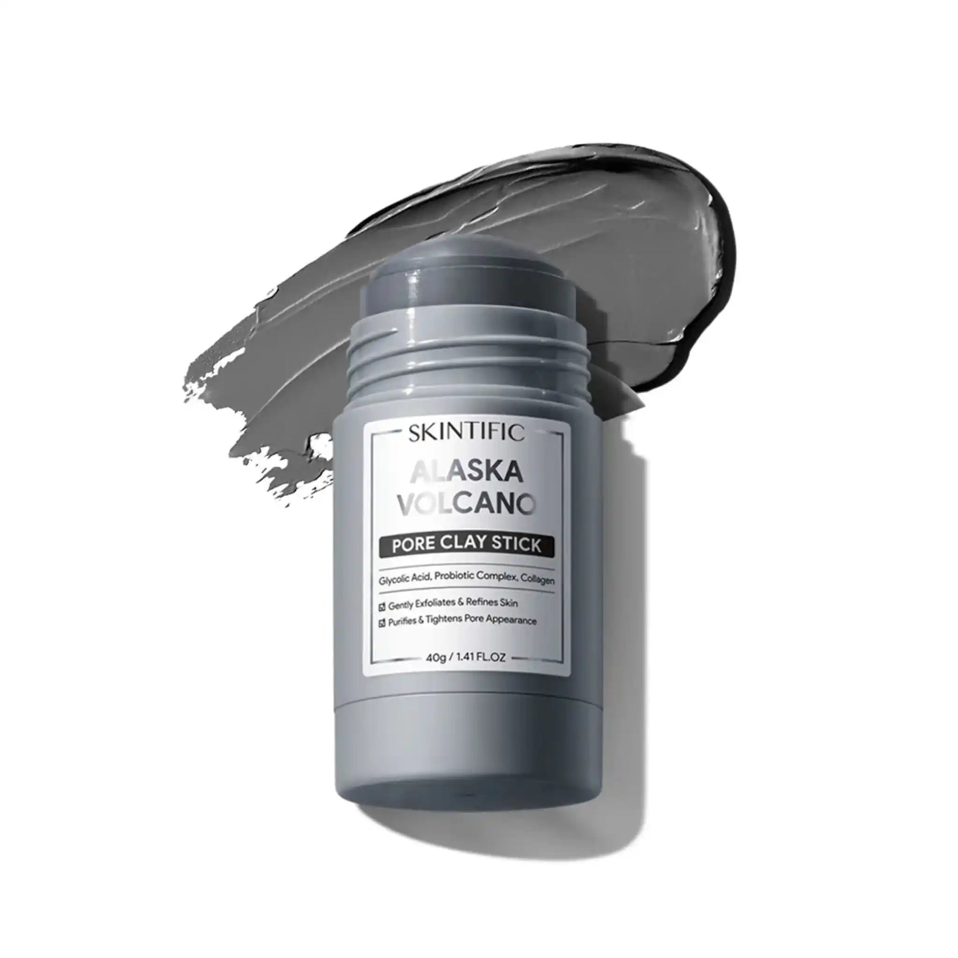 Buy SKINTIFIC, Alaska Volcano Pore Clay Stick 40g Online in Qatar
