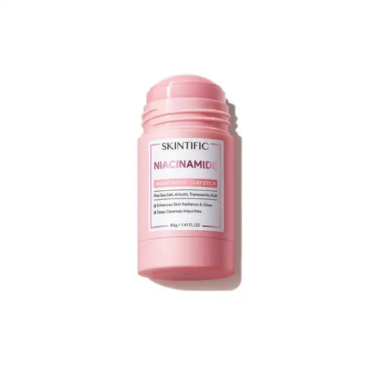Buy SKINTIFIC, Niacinamide Bright Boost Clay Stick 40g Online in Qatar