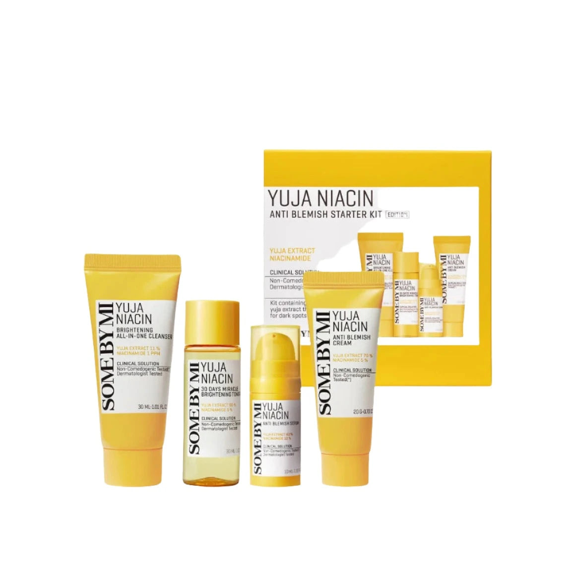 Buy SOME BY MI, Yuja Niacin Anti Blemish Starter Kit Online in Qatar