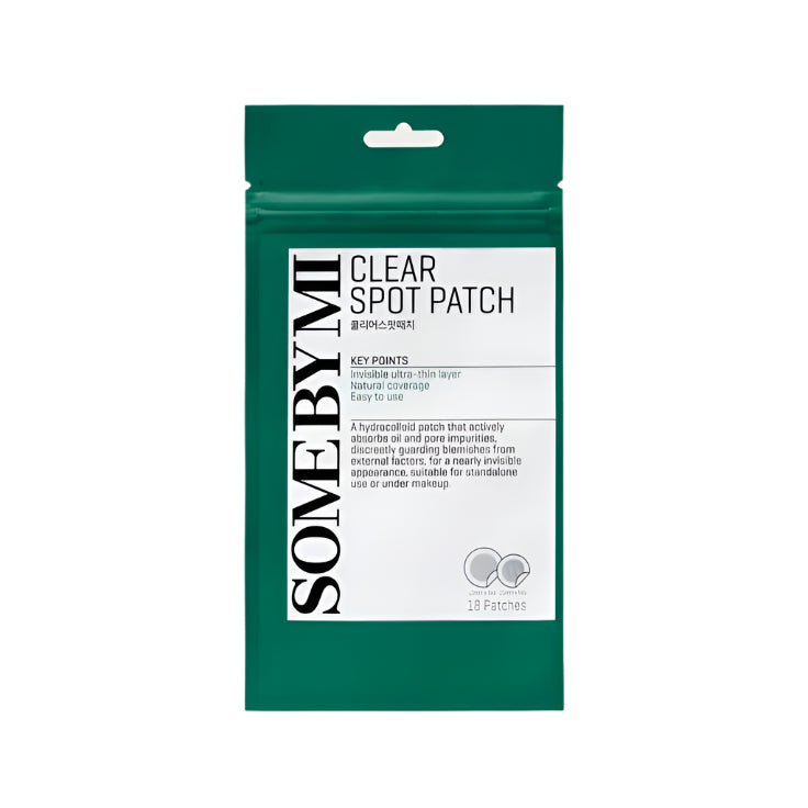 SOME BY MI, Clear Spot Patch 18pcs, all about skin doha, skincare, qatar, beauty, cosmetics, trending, tiktok, snapchat, facebook, instagram, Perfume, reels, hightlights, followers, fyp