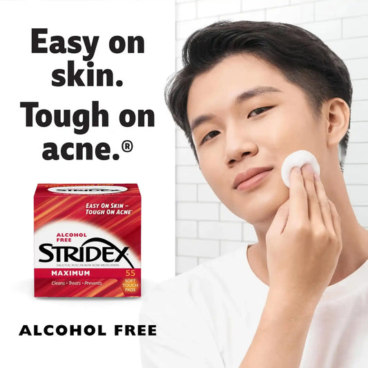Shop STRIDEX, Maximum Acne Pads - 2% Salicylic Acid Online in Qatar