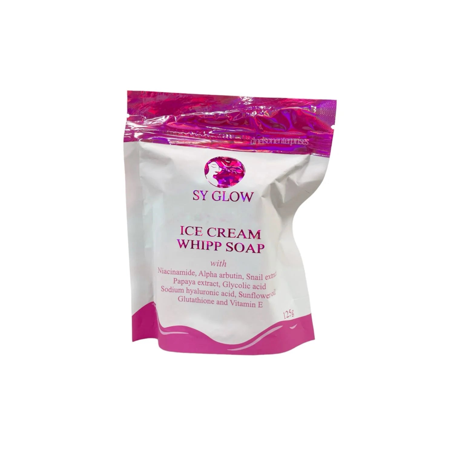Buy SY Glow, Fast White Ice Cream Whipp Soap 125g Online in Qatar