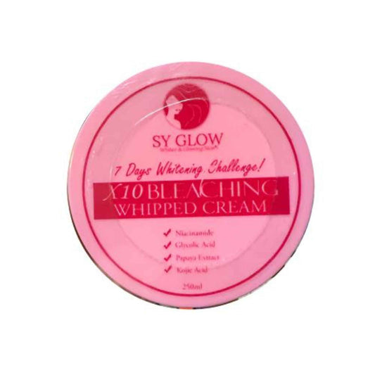 Buy SY Glow, x10 Bleaching Whipped Cream 250ml Online in Qatar