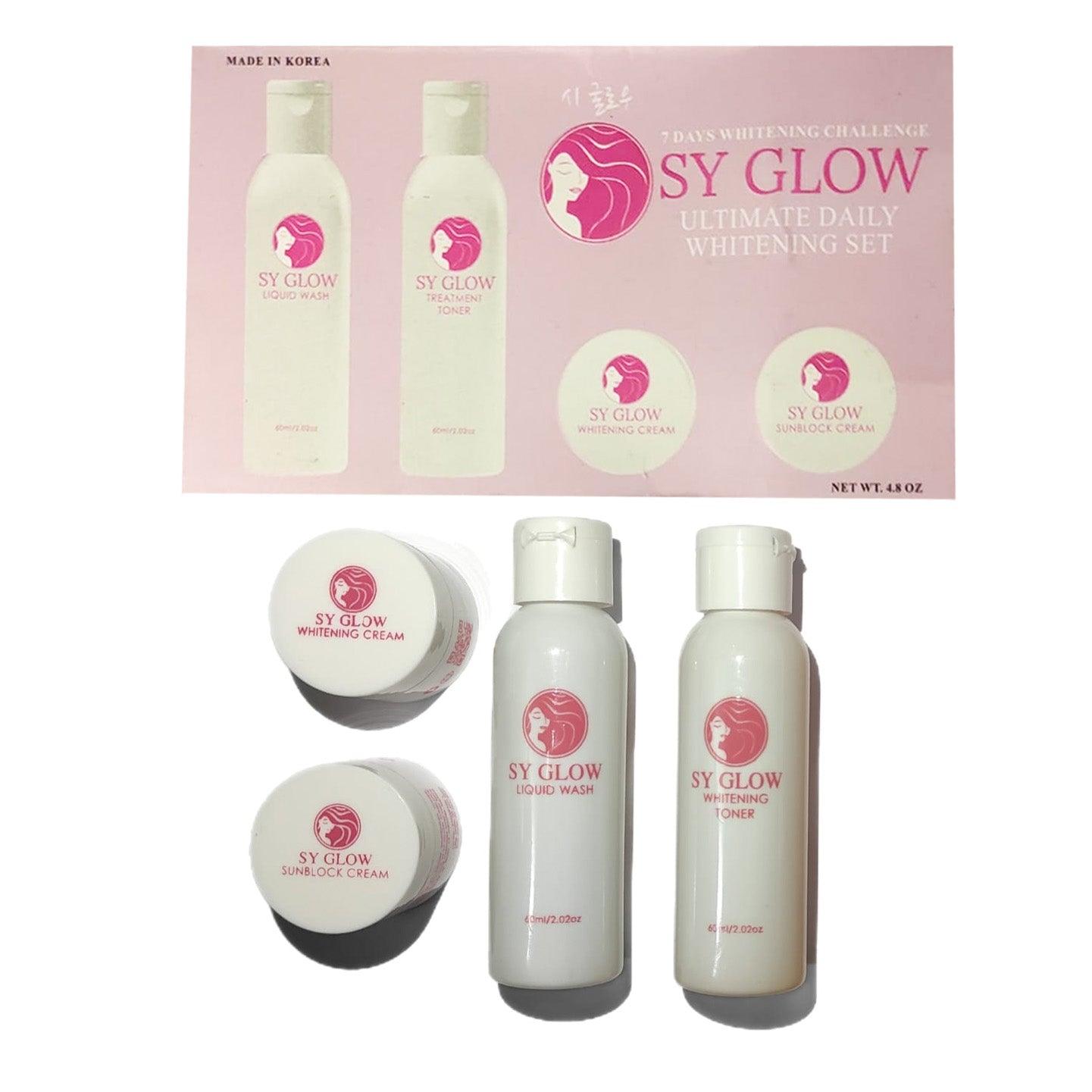 Buy SY Glow, Ultimate Daily Whitening Glow Set Online in Qatar