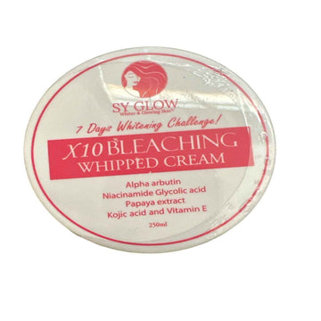 Buy SY Glow, x10 Bleaching Whipped Cream 250ml Online in Qatar