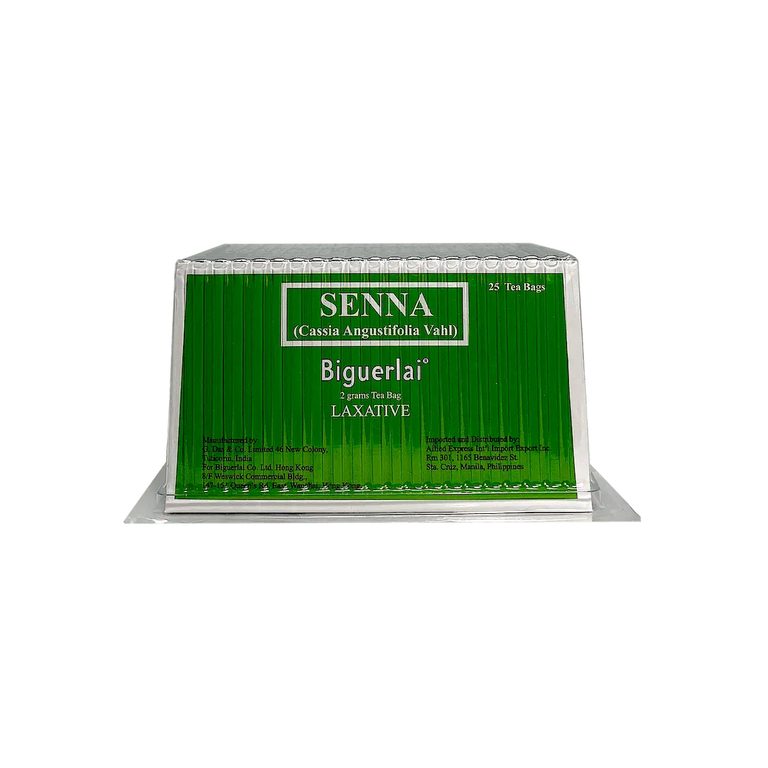 Buy Senna, Biguerlai Laxative (25 Tea Bags) Online in Qatar