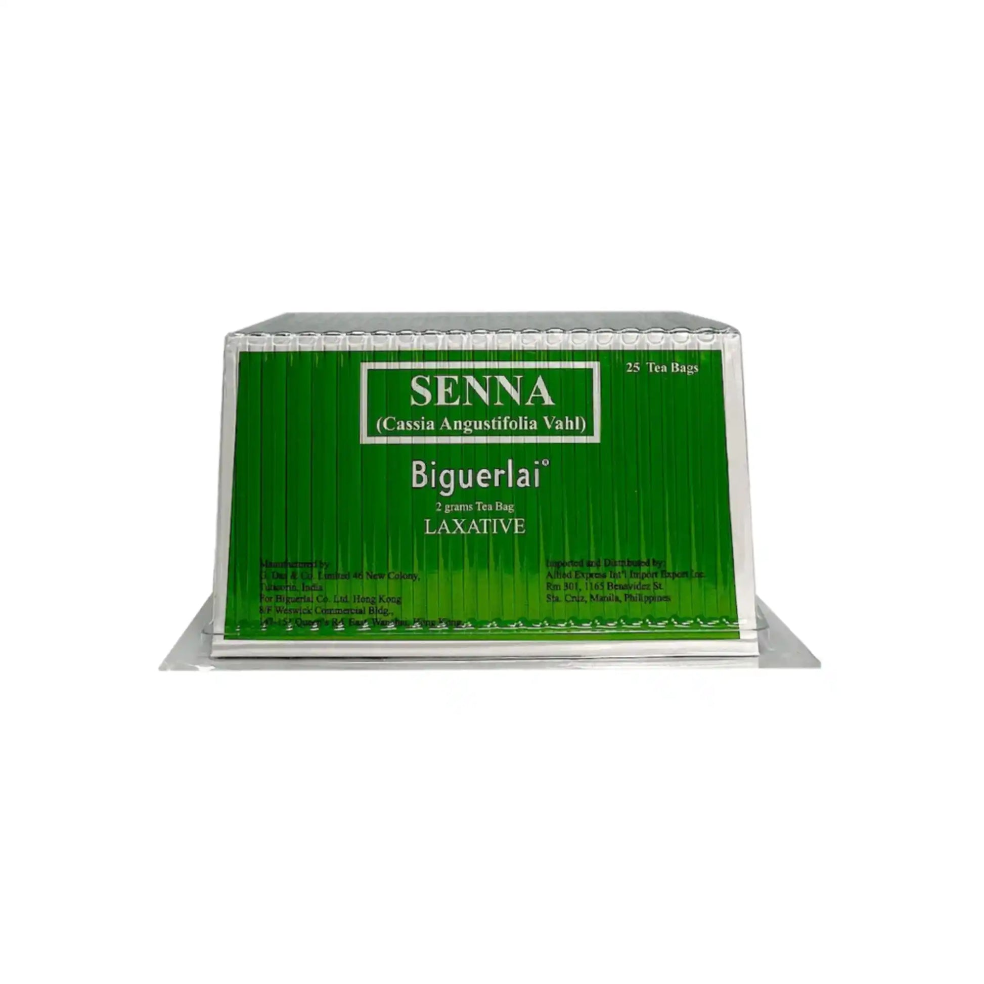 Buy Senna, Biguerlai Laxative (25 Tea Bags) Online in Qatar